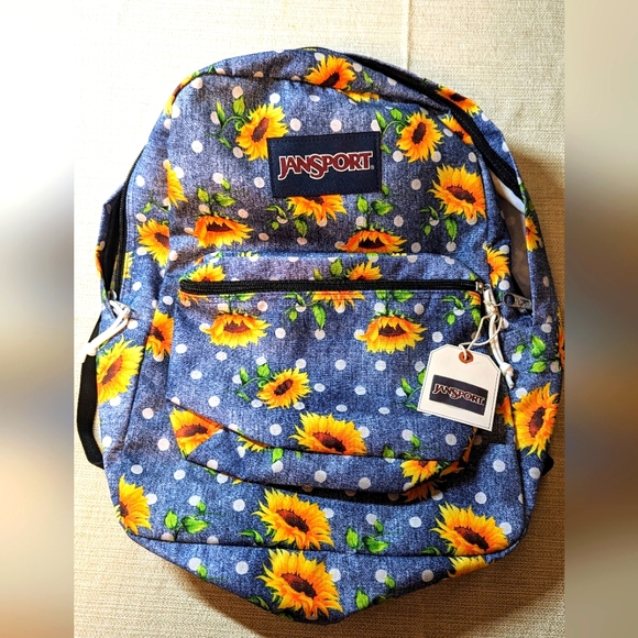 Jansport Bags Jansport Sunflower Backpack Poshmark